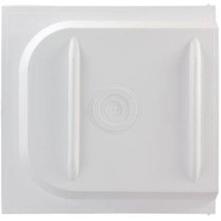 JR PRODUCTS JR PRODUCTS 11165 Exterior Hardware RV 12 in. Door Slider; White J45-11165